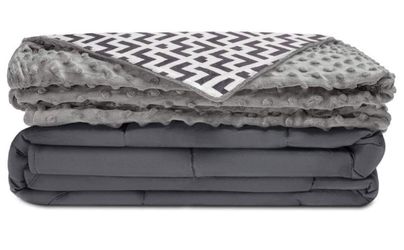 Kids weighted blanket with removable super soft cover,(41x60) for kids 70-90lbs