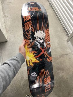 My Hero Academia Anime Funko Skateboard Deck