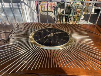 Mid-Century General Electric Wall Clock