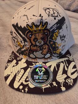 Bear Crown Snapback- New with tag
