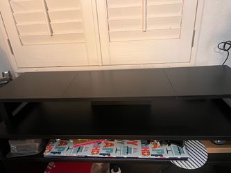 Dual monitor stand riser