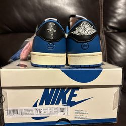 Travis Scott Jordan 1 Low Fragment 10.5M 11M