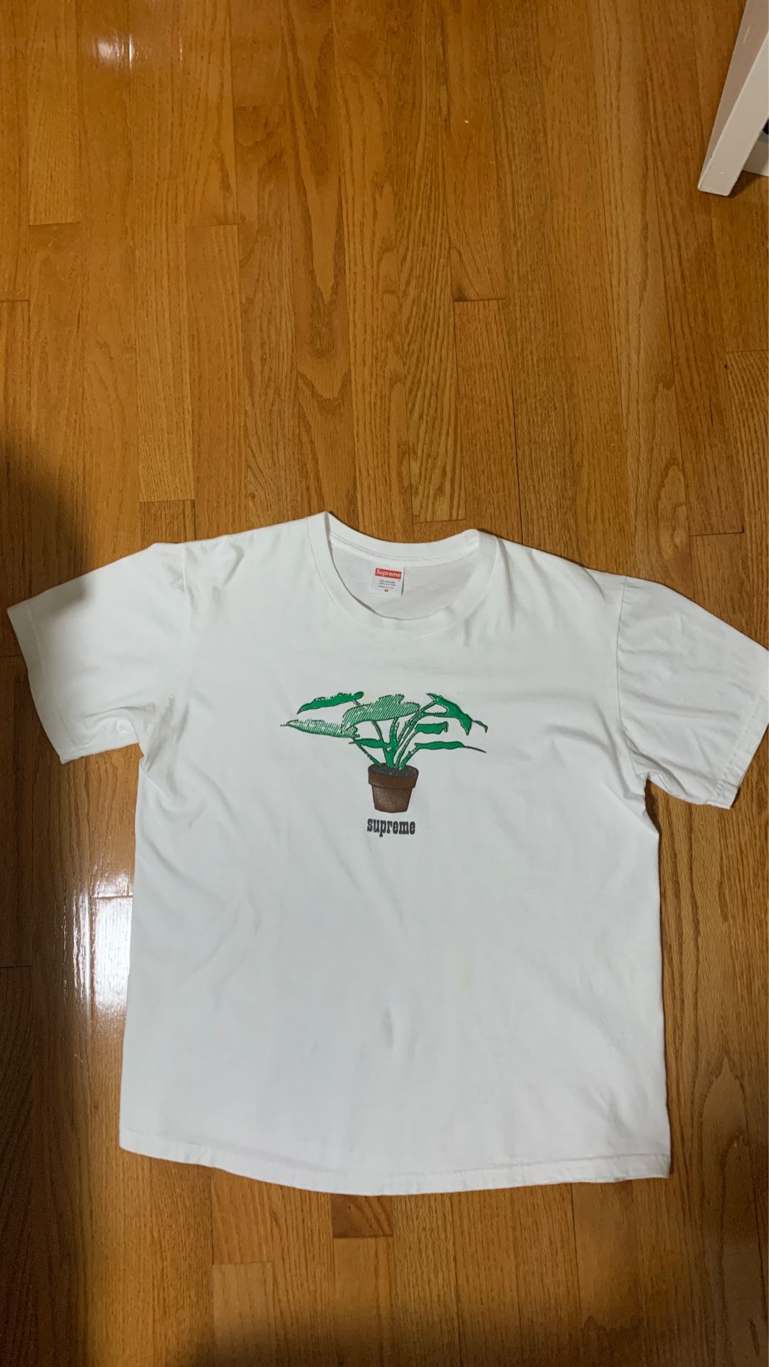 Supreme Plant Tee White Size Medium