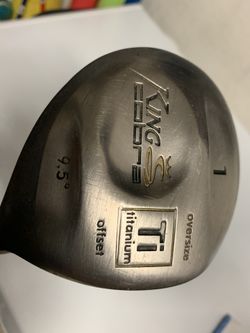 USED KING COBRA OVERSIZE TITANIUM OFFSET DRIVER