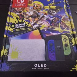 Switch Splatoon 3 OLED (Like new, in original box)