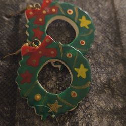 Really Cute, Enamel Earrings 