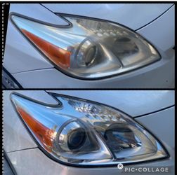 Headlight restore pair kit