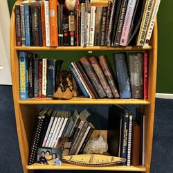 Wooden Bookshelf