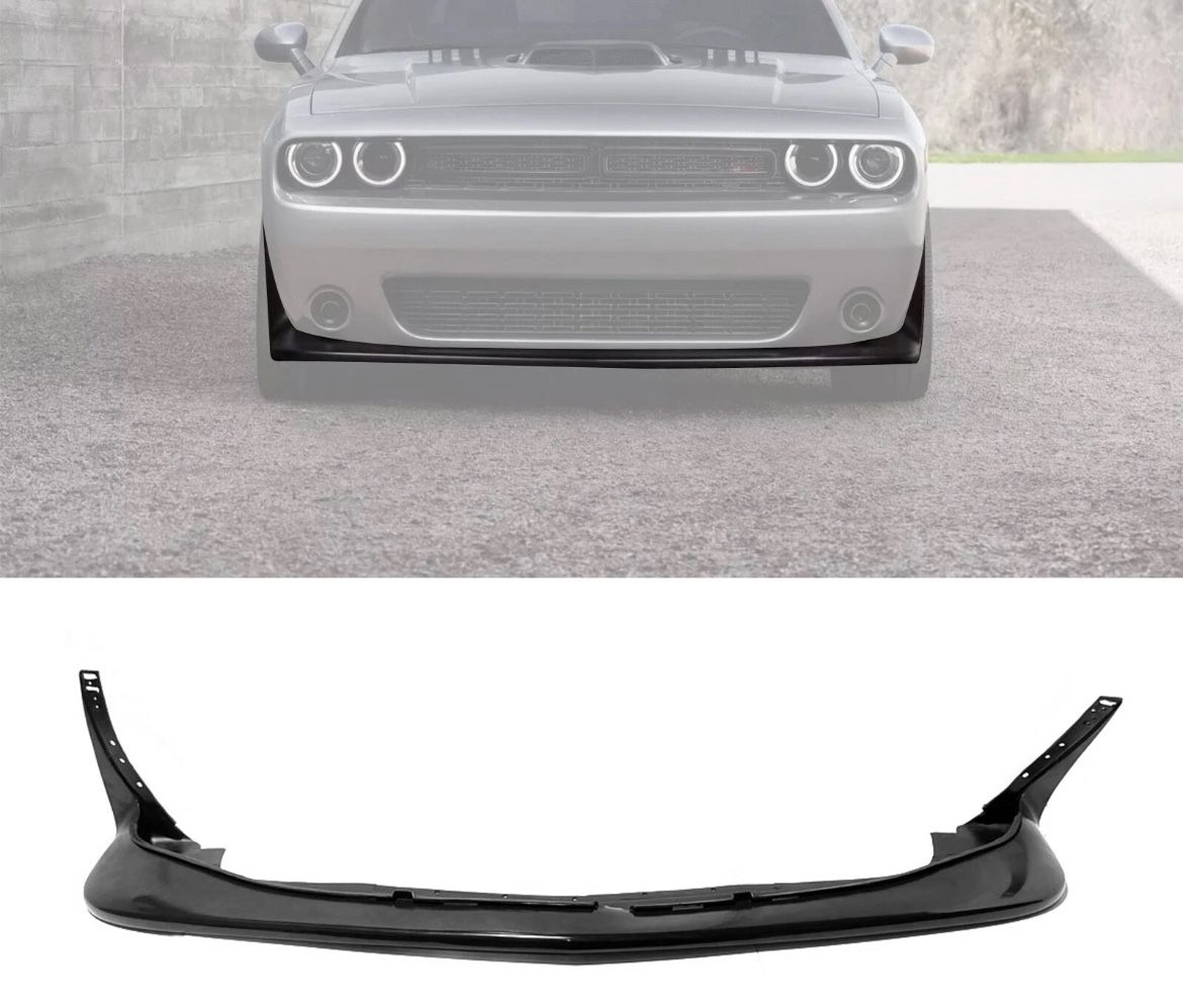 15-20 Dodge Challenger Front Bumper Lip Unpainted