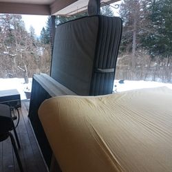 California King  Mattress, Box Springs, Frame, My Pillow Topper 