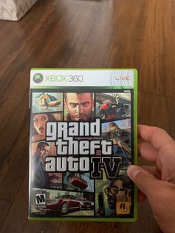 Grand theft auto 4 IV xbox 360