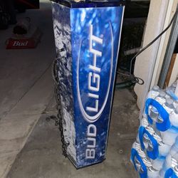 Vintage Bud Light Pool Table Lamp