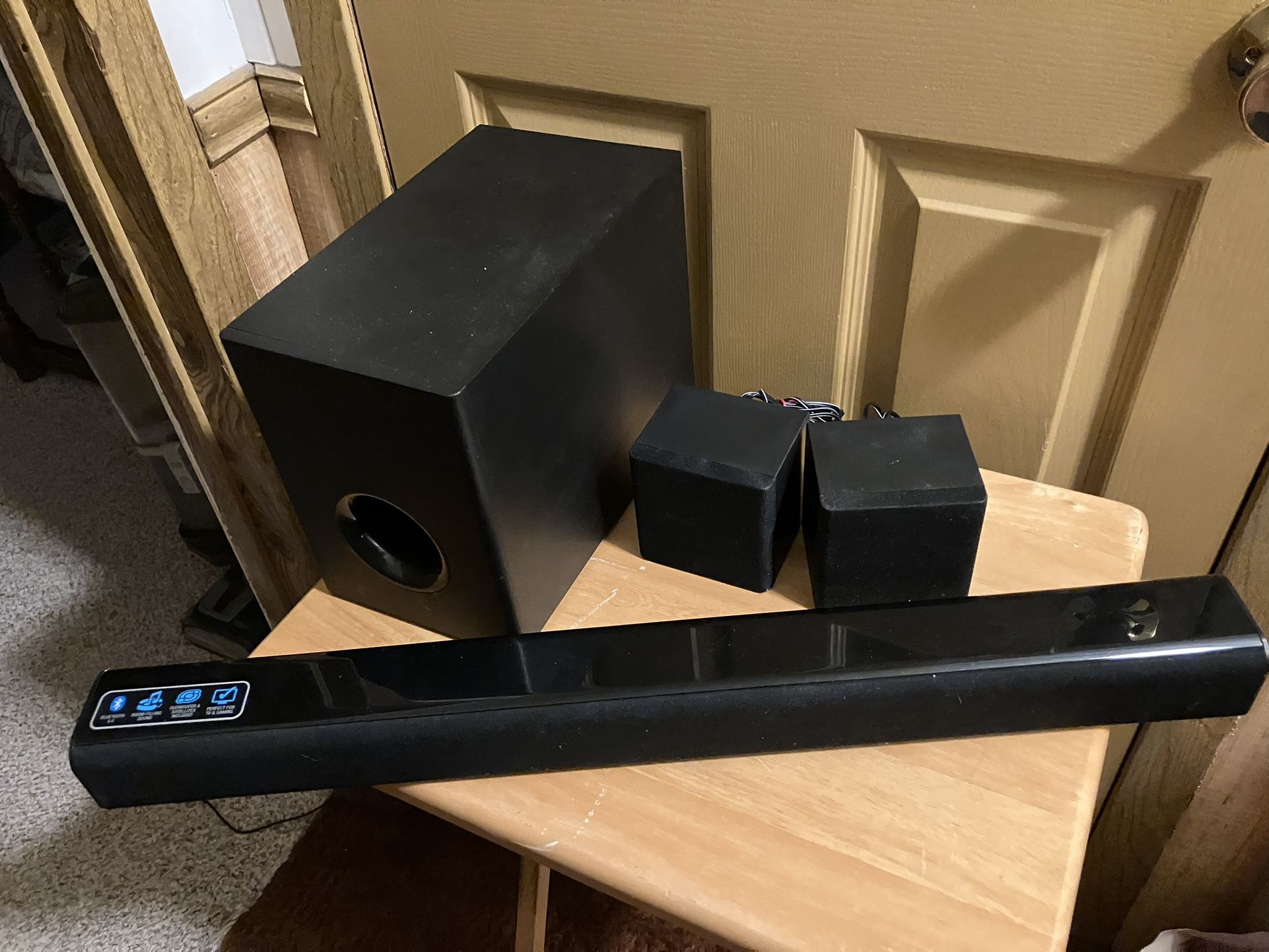 Bluetooth Subwoofers And Sound Bar
