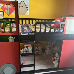 Bed twin size with mattress