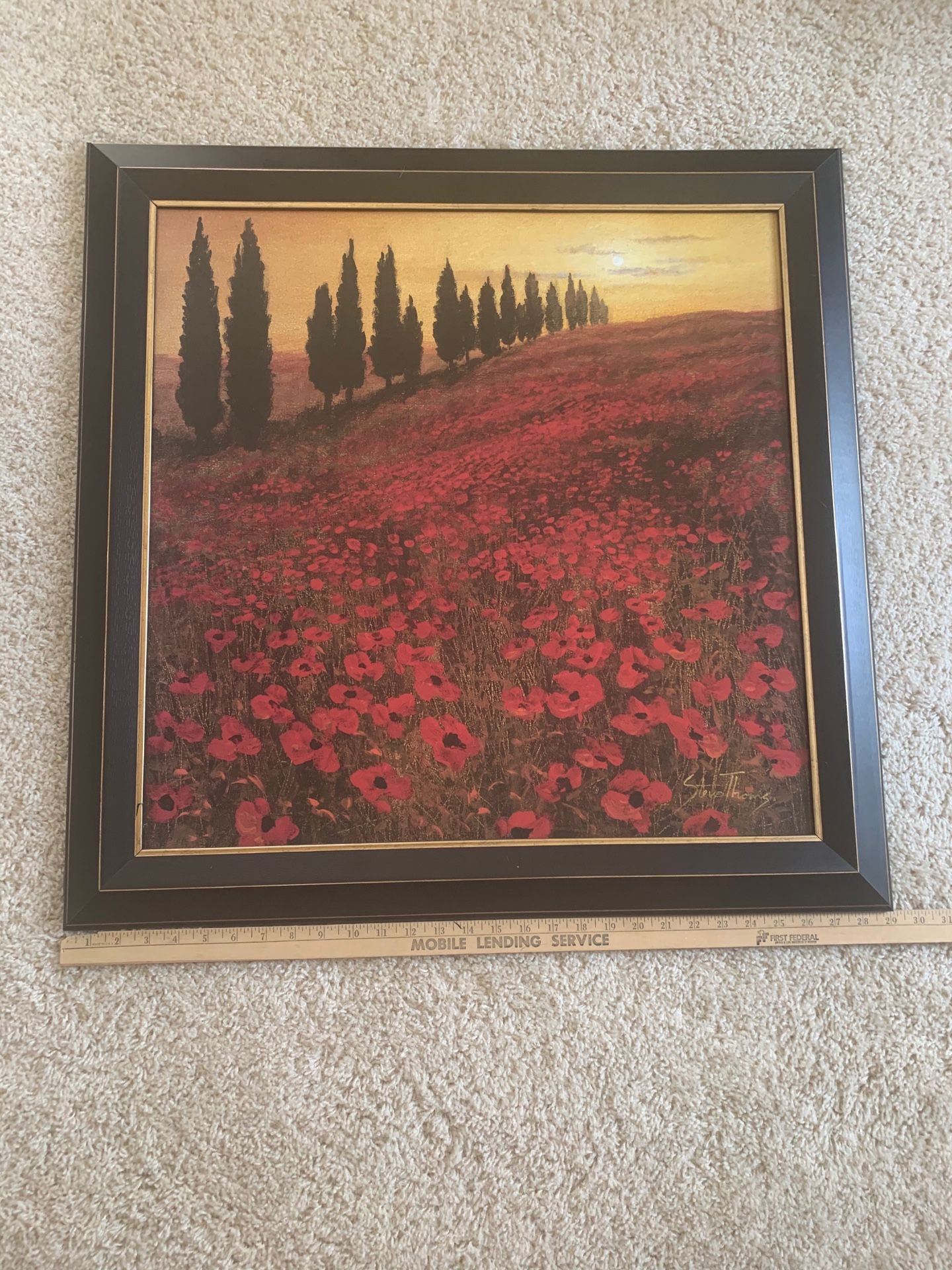 Poppy print