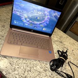 Pink Laptop 