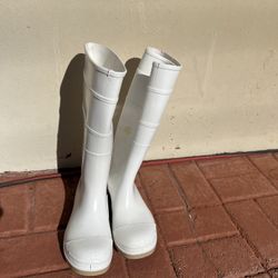 Heartland Footwear 7 Men's 16" PVC White Boot Size 7 Pair