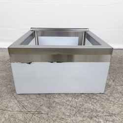 NSF Stainless Steel Floor Mop Sink 24 x 24 x 12 Bowl FMS-242412
