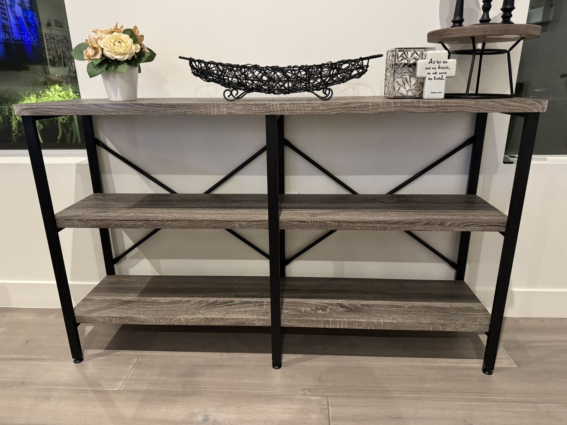 3 Tier Gray Console