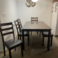 Nice Solid Wood Dining Set