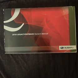 2010 Subaru Owners Manual