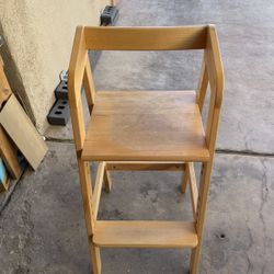 Yoleo Wooden High Chair 