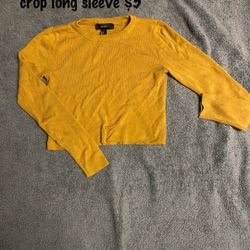 Crop Long sleeve Shirt 
