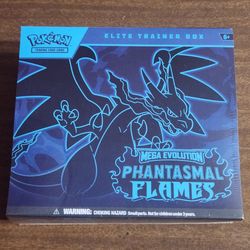 Pokemon Cards Mega Evolution Phantasmal Flames Elite Trainer Box