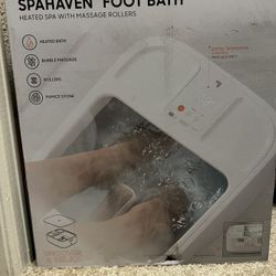 Spahaven Foot Bath / Spa Treatment 