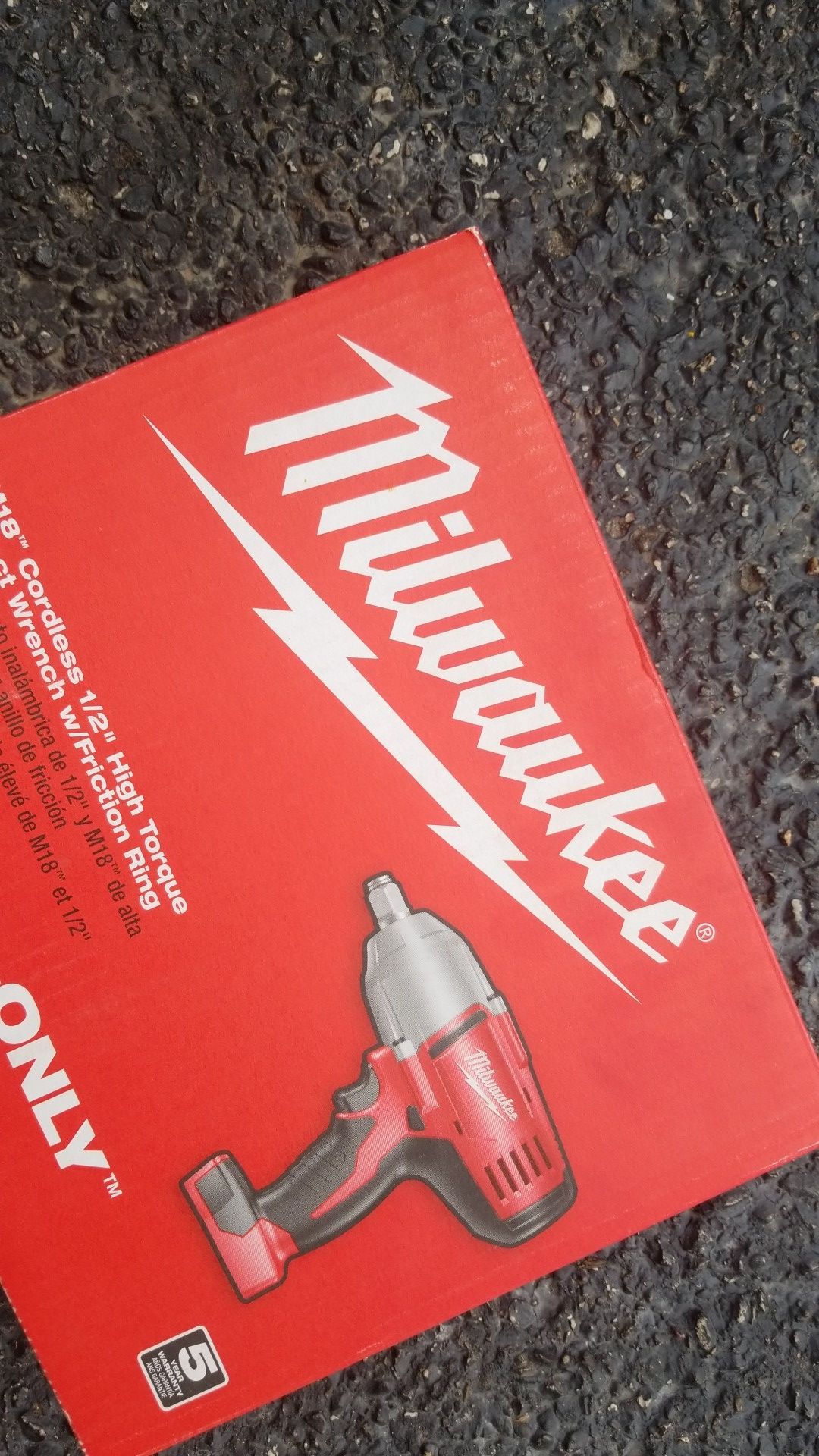 milwaukee impact wrench M18 1/2inch