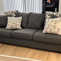 Dark Gray Couch from Ashley’s  furniture