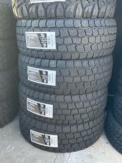 35x12.50r17 PEGASUS AT installed and balanced