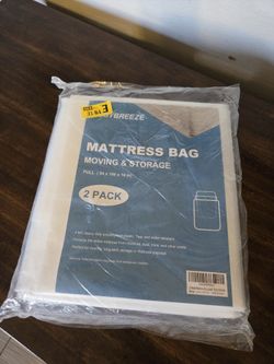 NEW FULL MATTRESS BAGS FOR MOVING OR STIRAGE