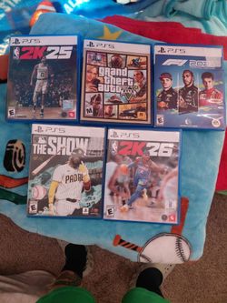 PS5 Game Bundle – Lot of 5