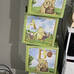 Pooh Baby Boxes For Baby Shower 