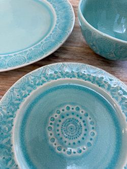 Anthropologie Old Havana Dinnerware Set