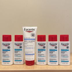 Eucerin lotion & cream bundle 5 - 8 oz