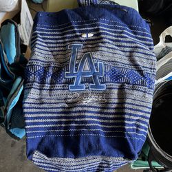 Dodgers Custom-Made Backpack 