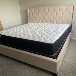 $699 Brand New King Bed Frame With Mattress (read description below)