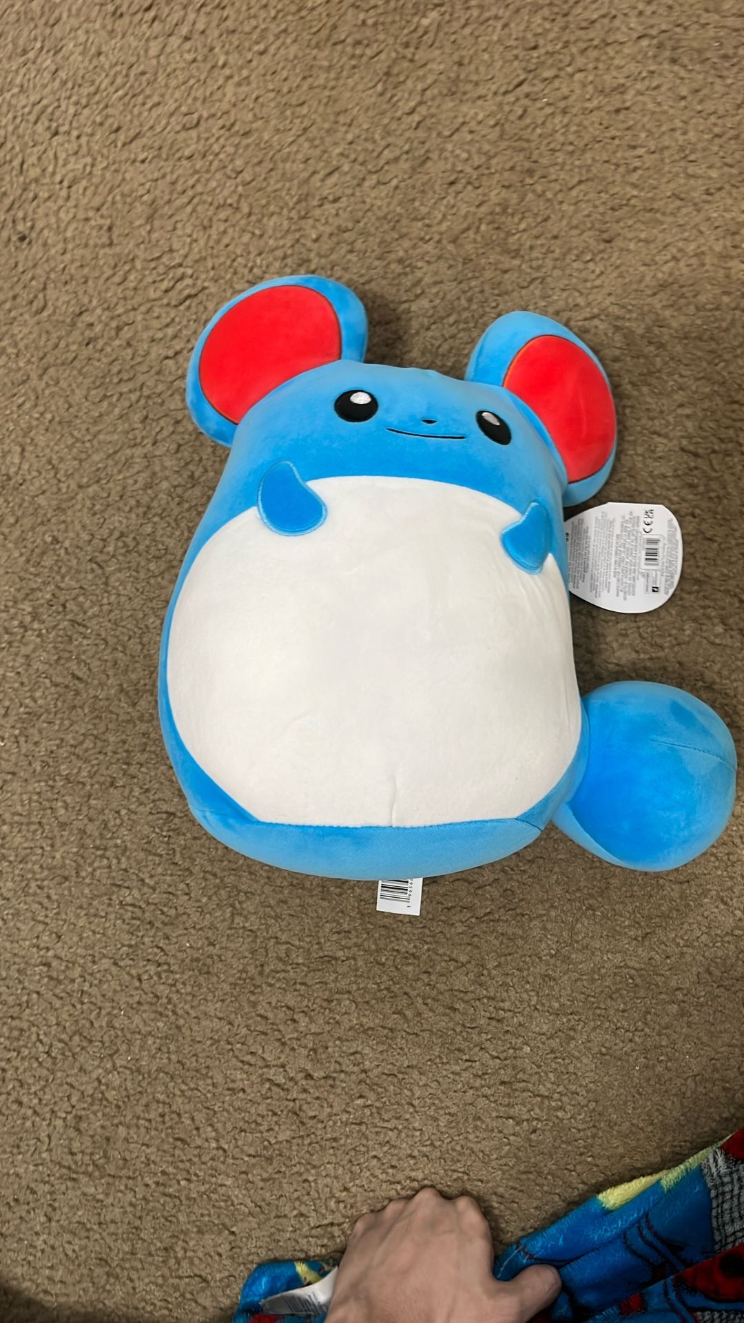 Squishmallow Pokémon Plushy Marill 