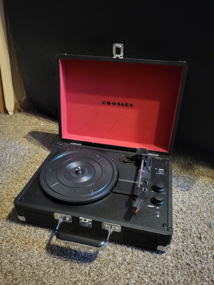 Briefcase Record Player