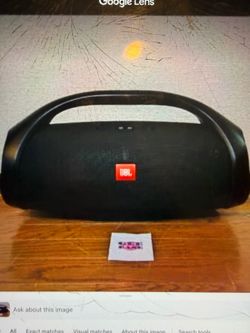 Jbl boom box with box