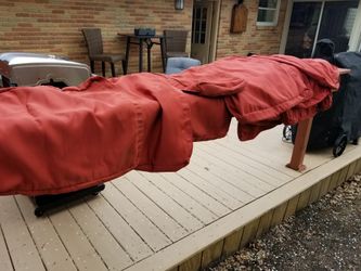 Patio cushion covers