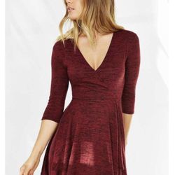 Kimchi Blue Women's Burgundy Dress
