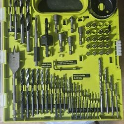 60 Pcs Ryobi Drilling Driving Set ( Missing 4 Pcs )