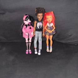       Muñecos  Monster High Lot 3 Piezas 