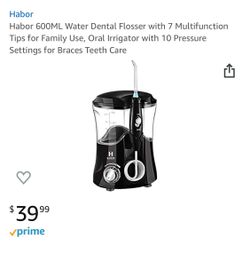 Oral irrigator / Water pick by Habor in White or Black