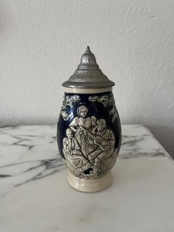 Vintage German Beer Stein Jug 