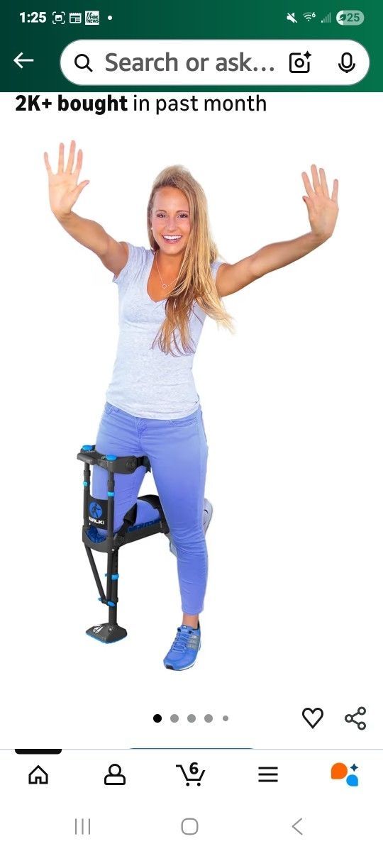 IWalk 3.0 Hands Free Knee Crutch 
