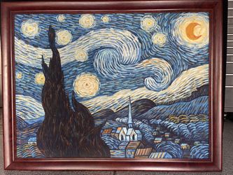 Van Gogh Replica Framed Painting Starry Night